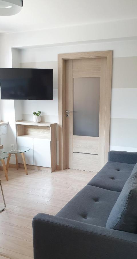 Apartament Gdynia Główna z tarasem Apartamento Exterior foto
